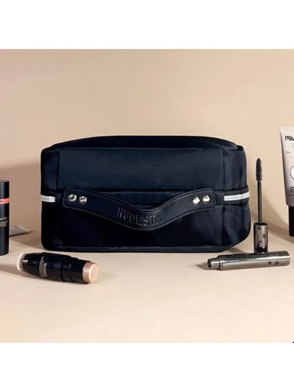 NUDESTIX Hanging Cosmetic Case | NEW | Travel Makeup Bag | Hanging Makeup Bag